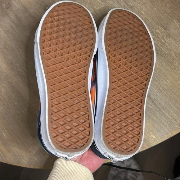 Vans Old Skool Dark Aura Black Red Skateboarding Low Cut Sneaker Shoes Women 7 - Picture 10 of 13